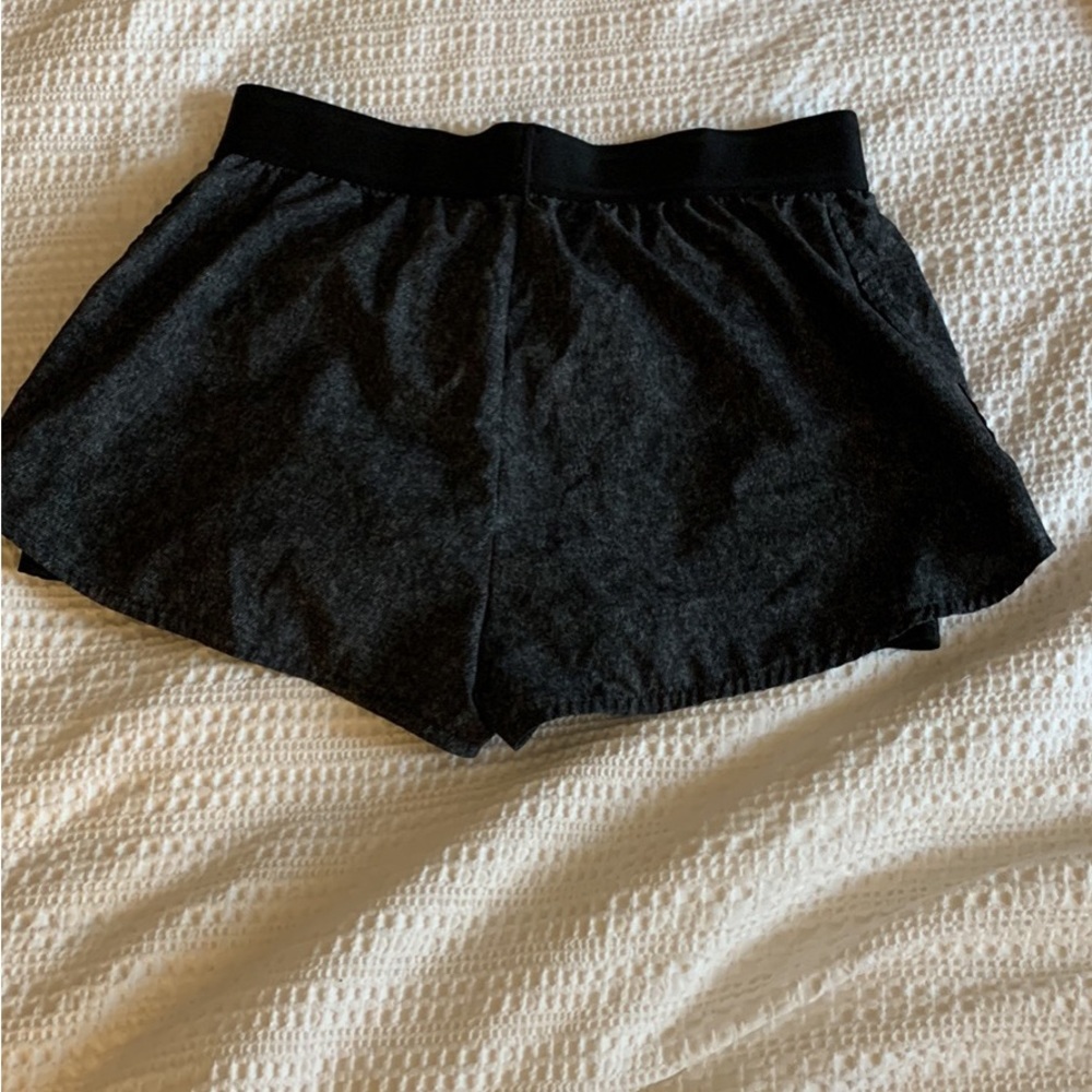 Grey/black Nike shorts